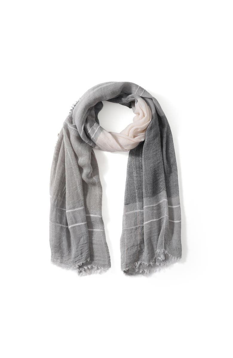 Youzey The Gia Lightweight Scarf, Alternate, color, Grey