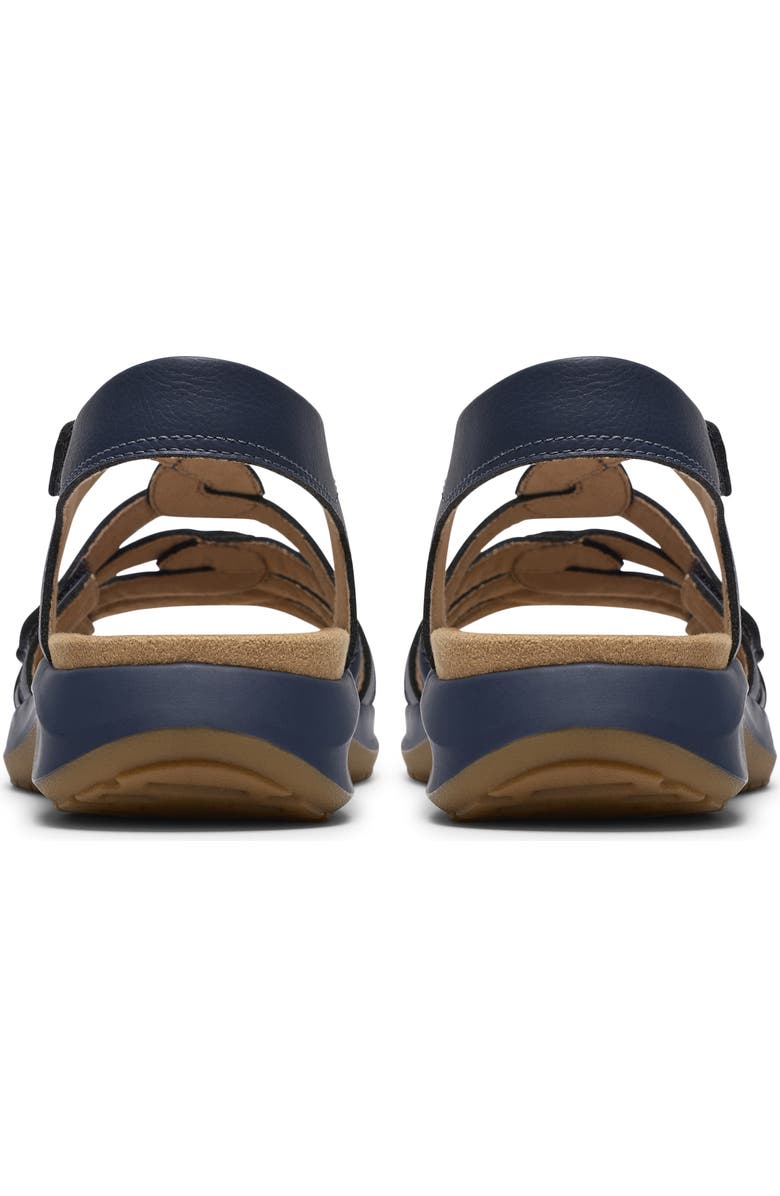 Clarks<sup>®</sup> Maelynn Paige Sandal, Alternate, color, Navy Leather