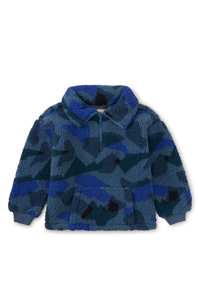 Tea Collection Teddy Fleece Pullover, Main, color,