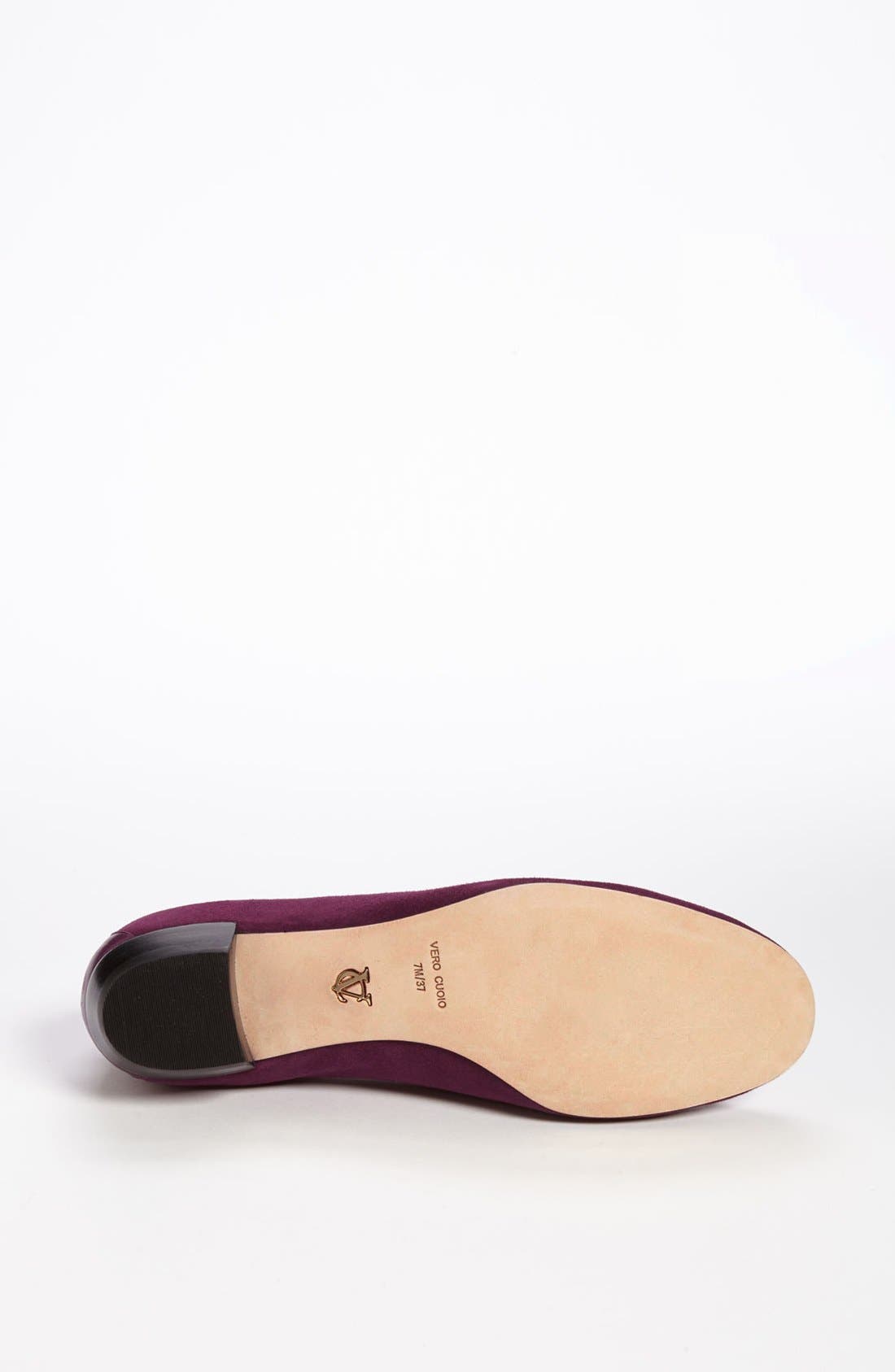 'Nancy' Loafer, Alternate, color, PLUMBERRY SUEDE