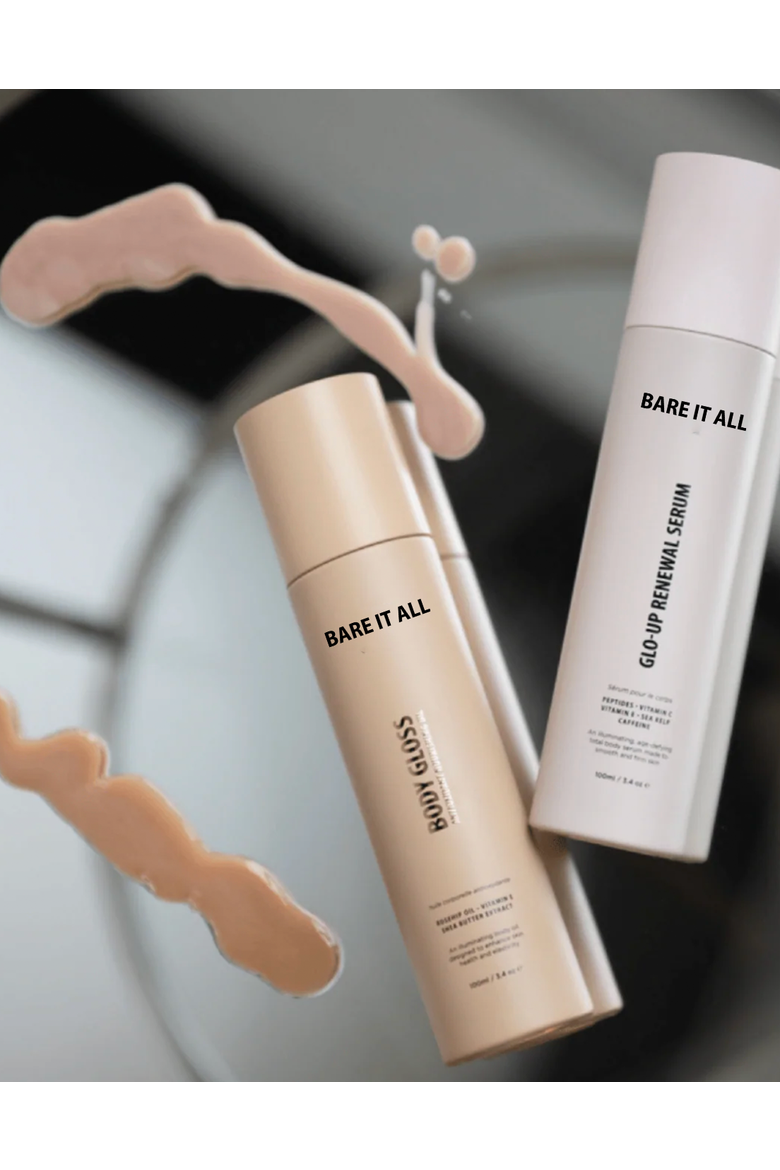 Glo-Up Kit Renewal Serum and Body Gloss, Alternate, color, Natural