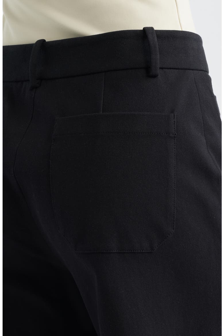 Modernist High Waist Pocket Pants, Alternate, color, BLACK