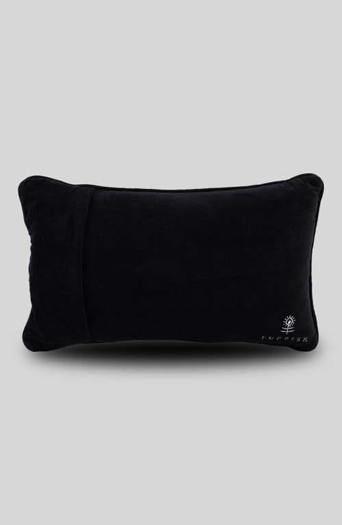 Furbish Needlepoint Pillow In Blue