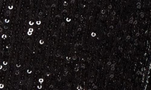 Alex Evenings Sequin Lace Wide Leg Pants In Black