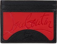 Christian Louboutin Kios Sneaker Sole Leather & TPU Card Case