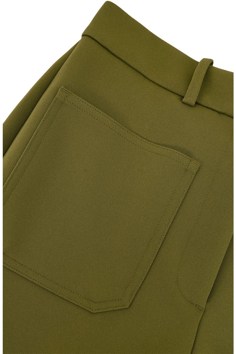 Priya Patch Pocket Wide Leg Pants, Alternate, color, CHARTREUSE GREEN