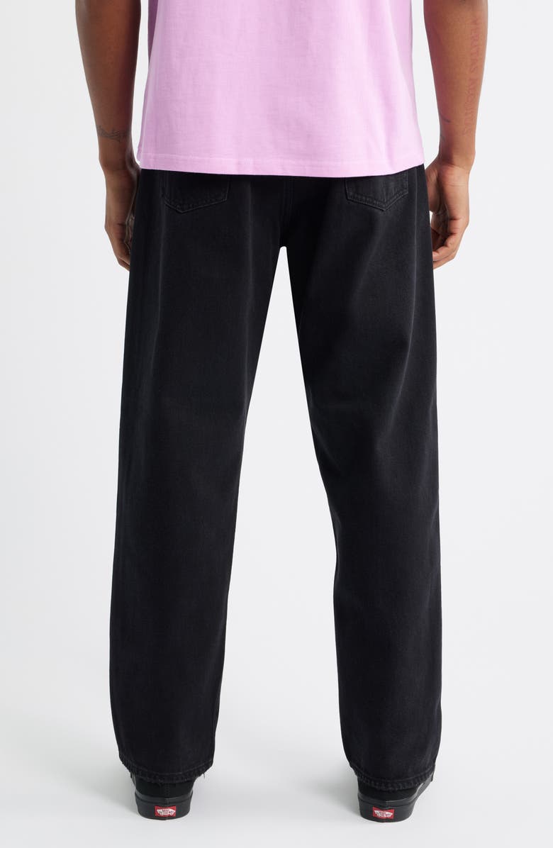 ICECREAM Ash Vanilla Fit Running Dog Appliqué Jeans, Alternate, color, Black Cara