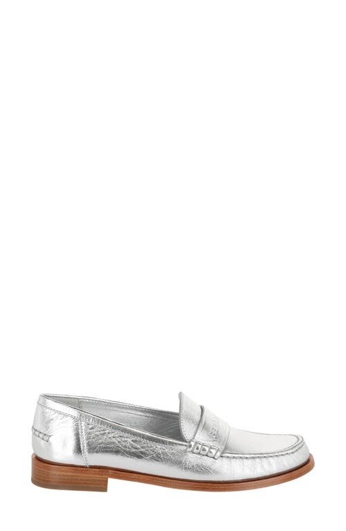 Ferragamo Woman Loafers Silver Size 8 Calfskin In Silver