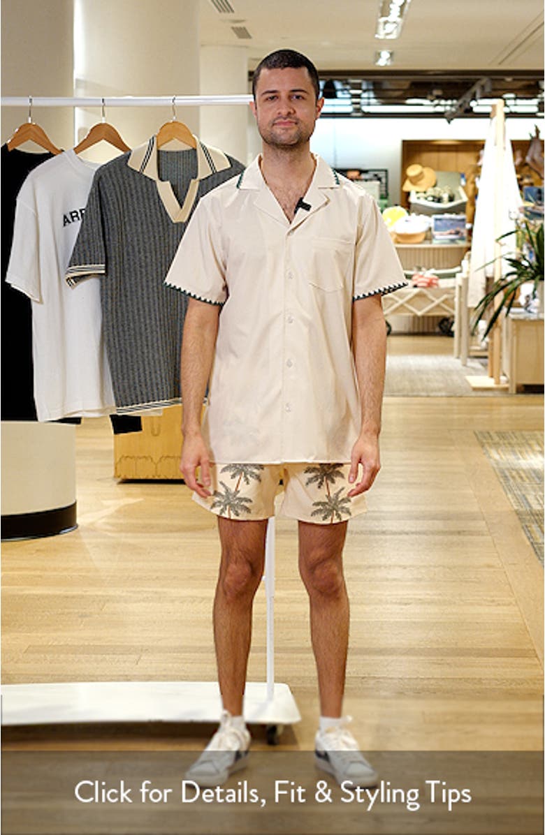 Palm Row Swim Trunks, sales video thumbnail