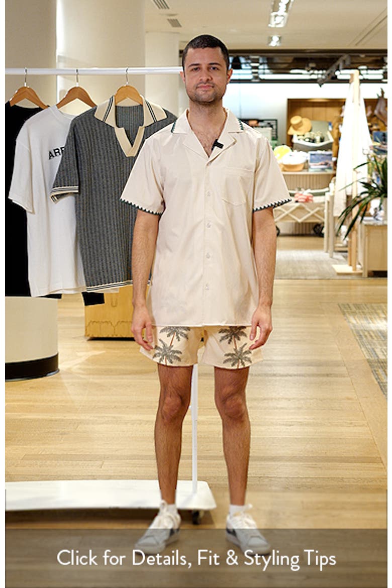 Palm Row Swim Trunks video