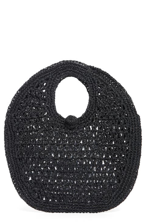 Round Cutout Handle Bag
