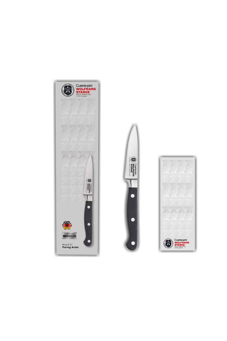 WOLFGANG STARKE 3.5" Paring Knife, Alternate, color, Black