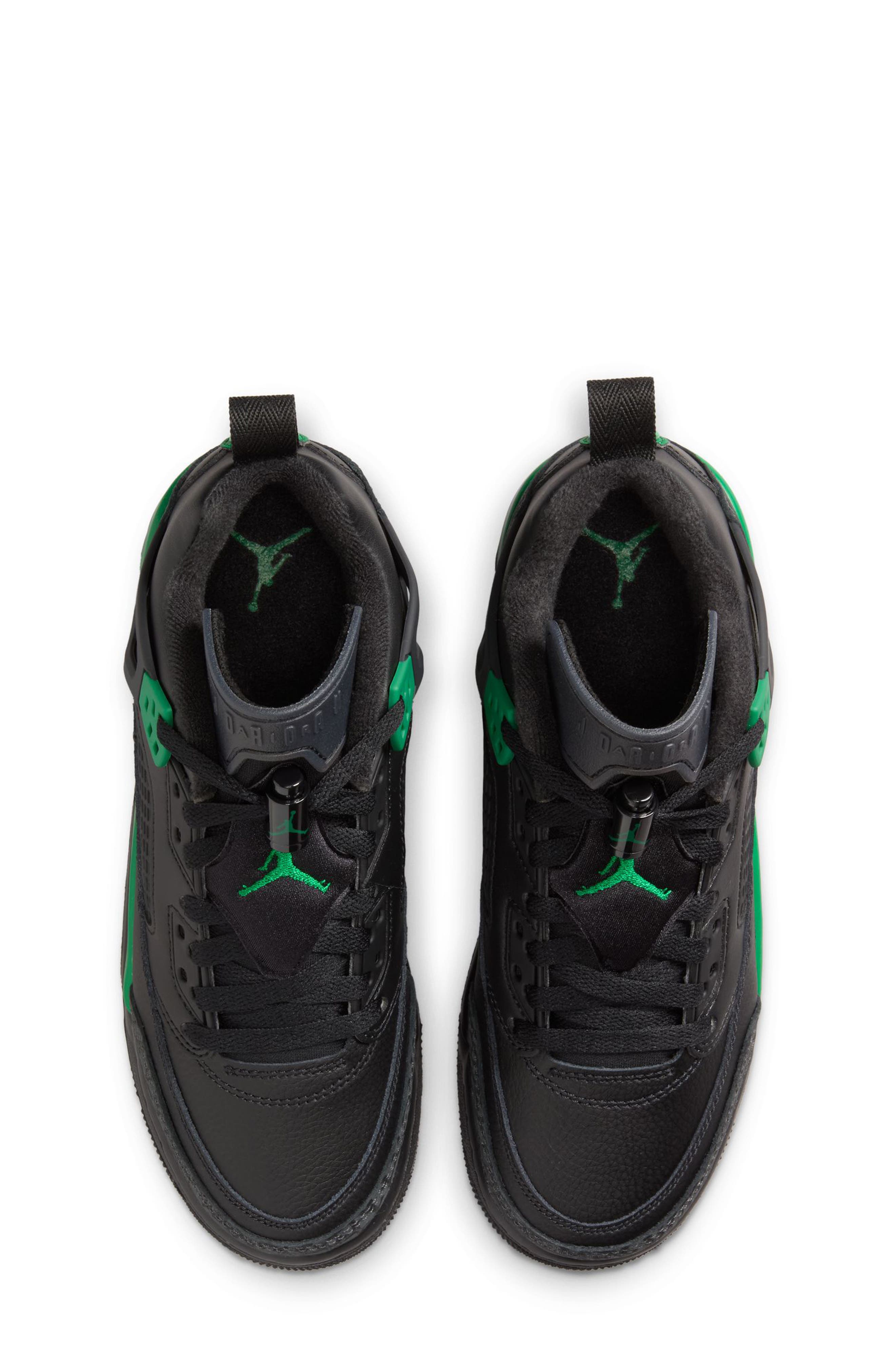 Nike Kids' Spizike Low Sneaker, Alternate, color, Black/ Pine Green/ Anthracite