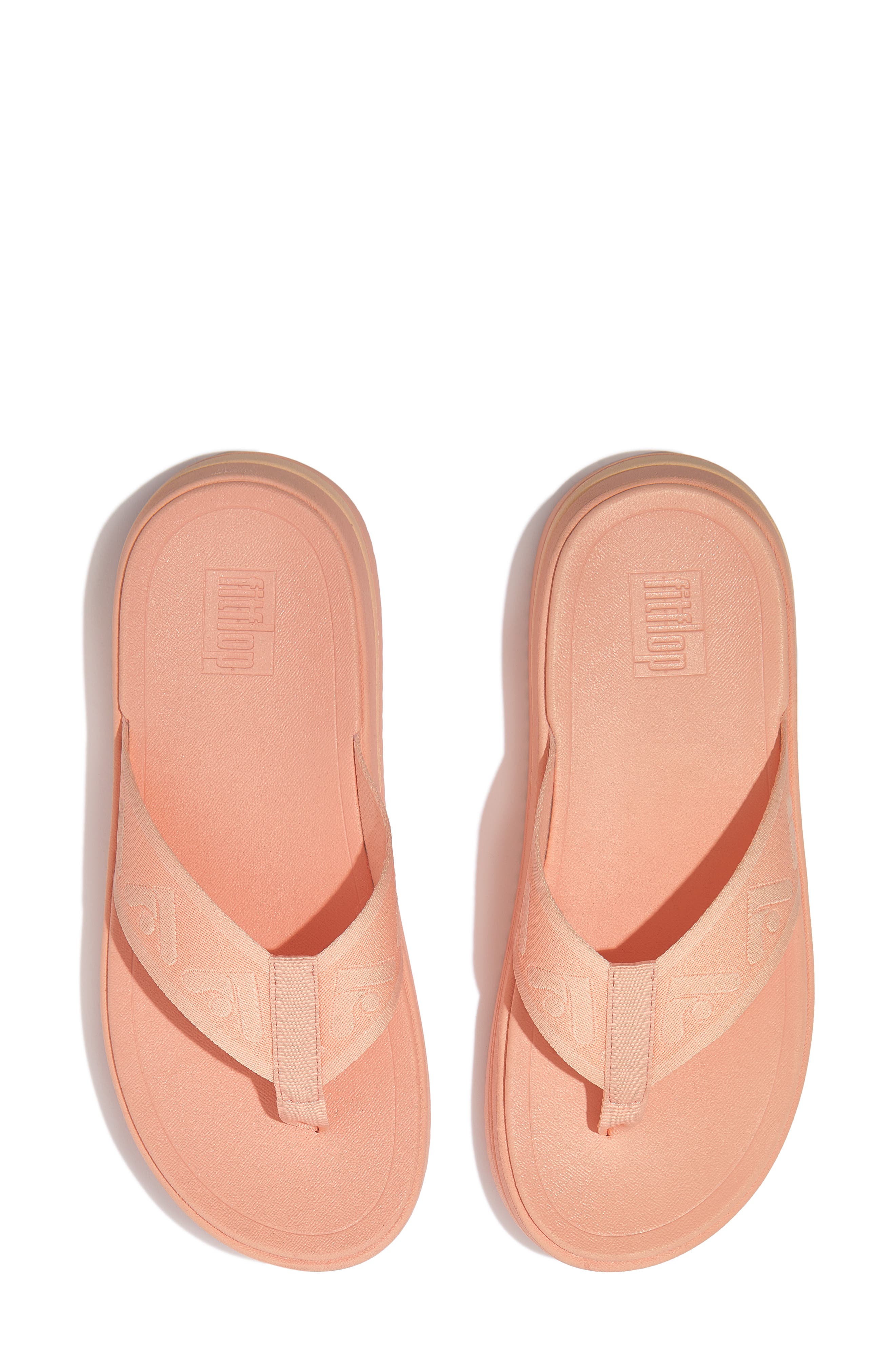 FitFlop Surff Webbing Toe Post Sandal, Alternate, color, Blushy