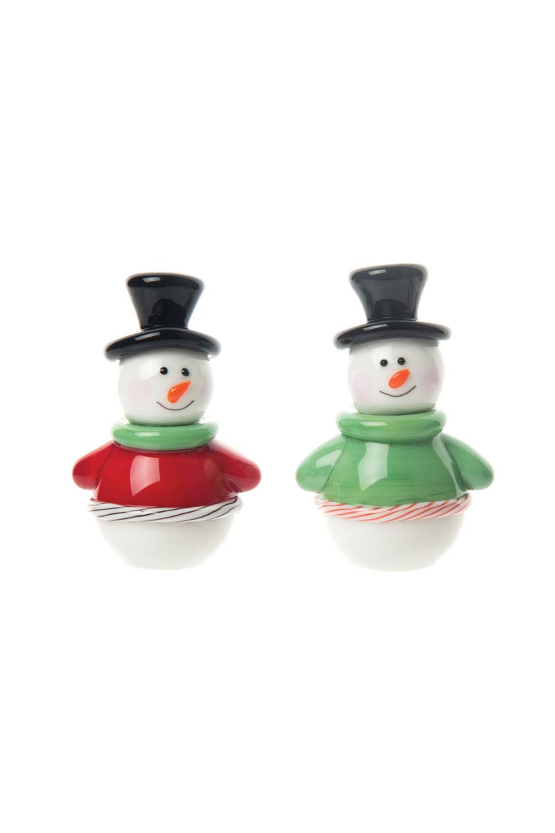 Snowman Figurines A/2, Main, color, White