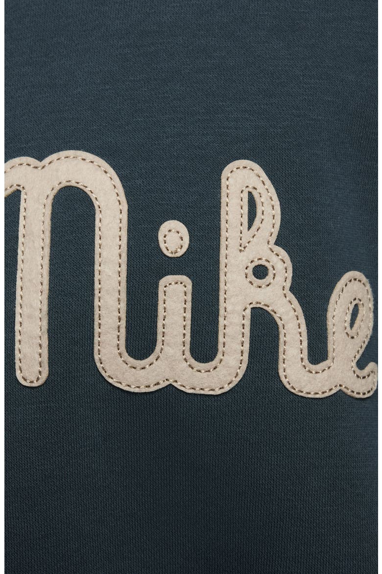 Sportswear Oversize Fleece Sweatshirt, Alternate, color, DEEP JUNGLE/ KHAKI