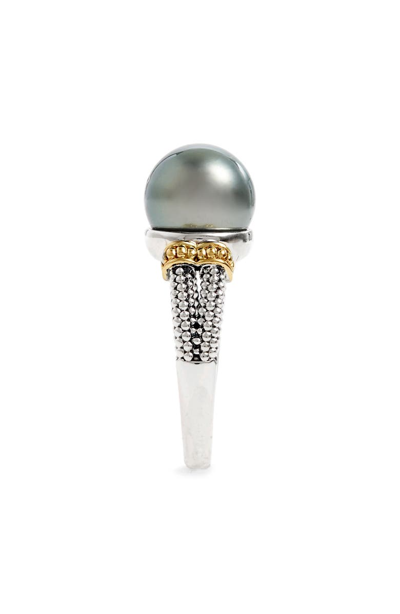 LAGOS Luna Cultured Pearl Ring, Alternate, color,
