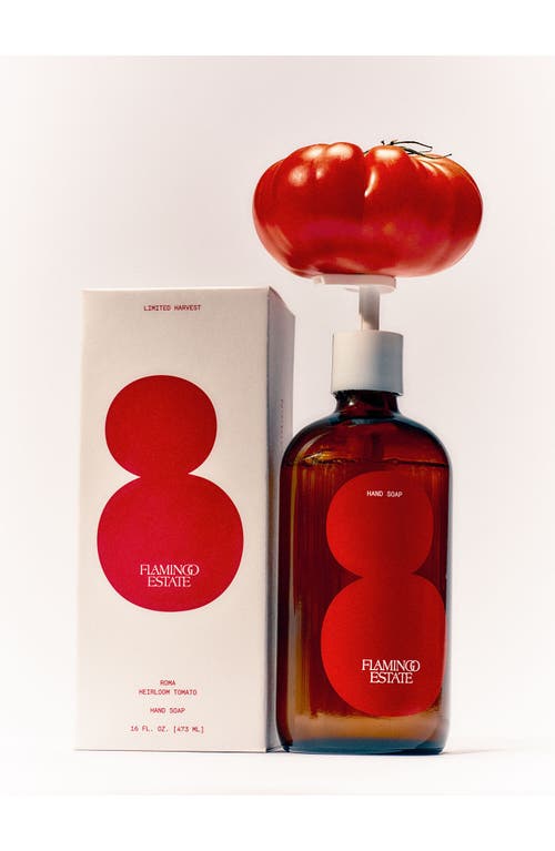 Flamingo Estate Roma Heirloom Tomato Hand Soap In Red