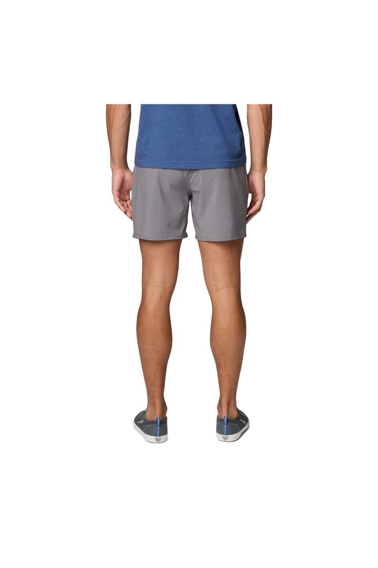 Men's Columbia Gray Texas A&M Aggies PFG Terminal Roamer™ Omni-Shade™ Stretch Shorts, Alternate, color, Gray