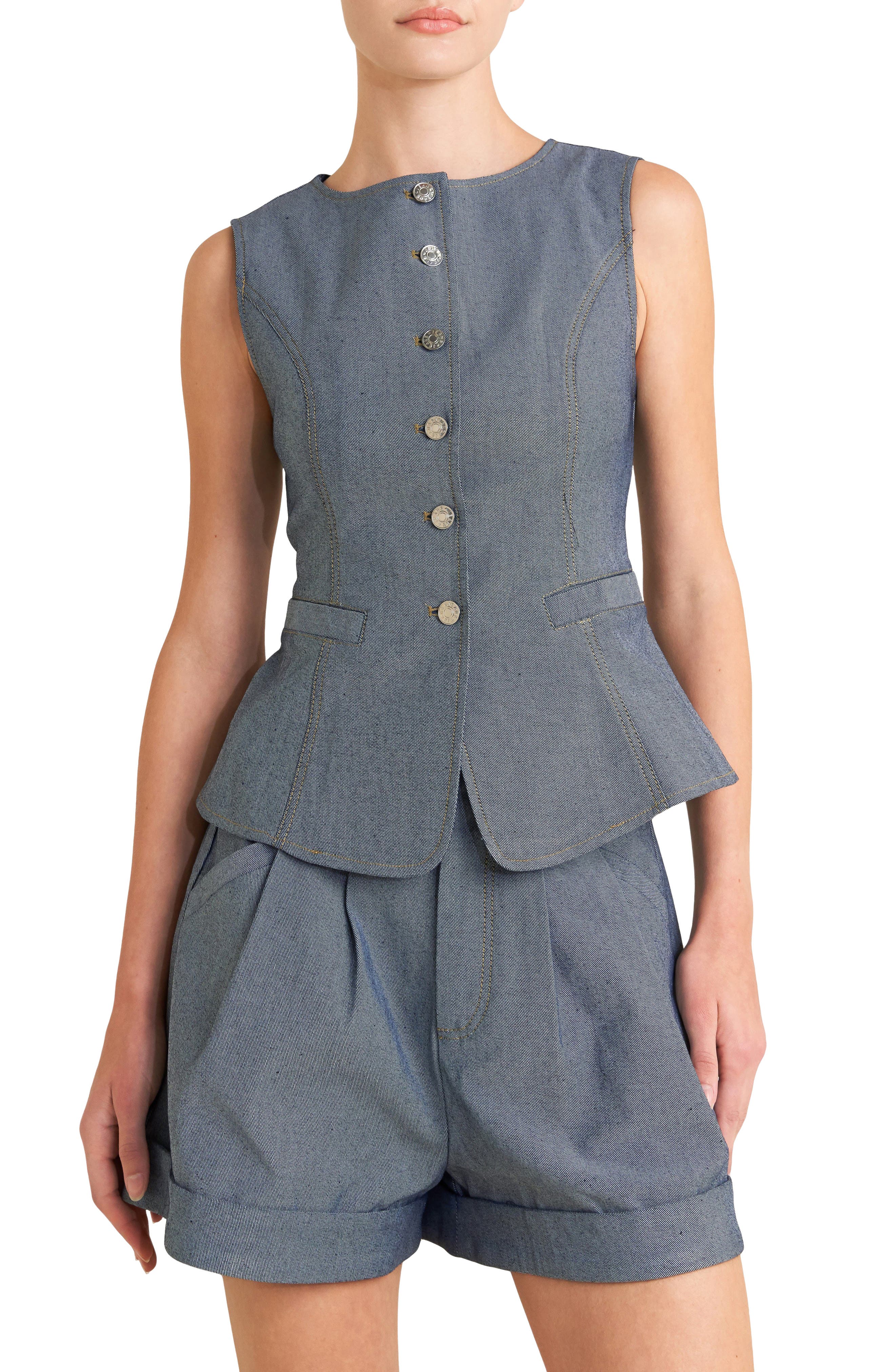 FREEMARKET Solid Vest
