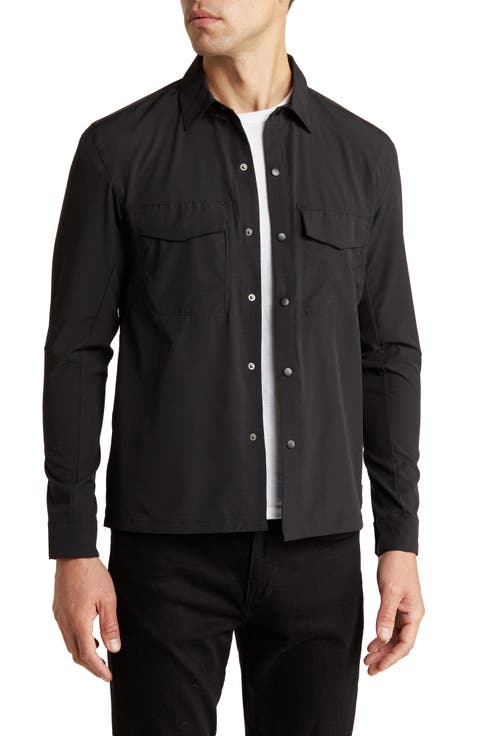 Metal Vent Shirt Jacket