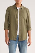 Lucky Brand San Gabriel Slub Twill Button-Up Shirt