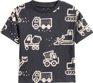 NEXT Kids' Construction Cotton Graphic T-Shirt