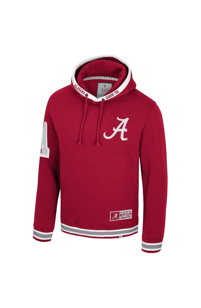 COLOSSEUM Men's Colosseum Crimson Alabama Crimson Tide Grand Tour Hoodie, Alternate, color, Crimson