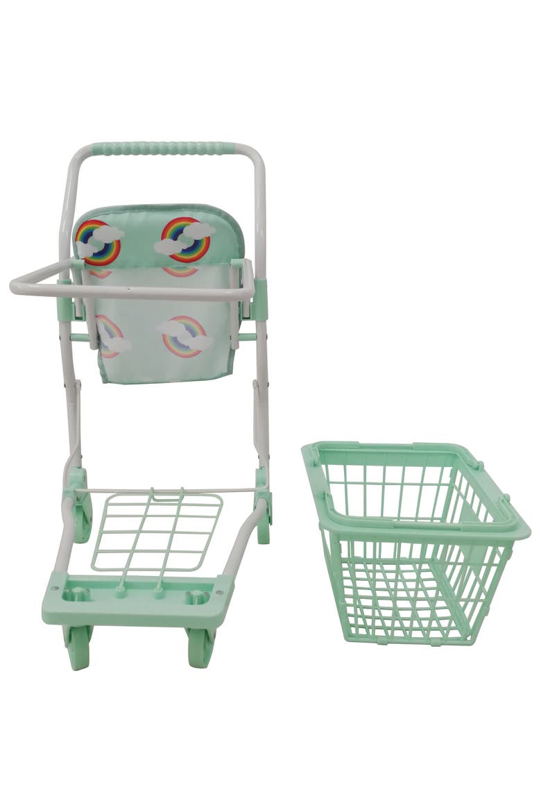 Rupert Shopping Trolley Toy, Alternate, color, Green
