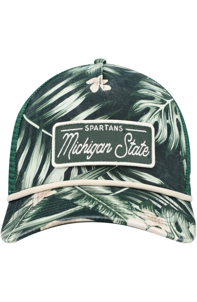 '47 Men's '47 Green Michigan State Spartans Tropicalia Hitch Adjustable Hat, Alternate, color, Green