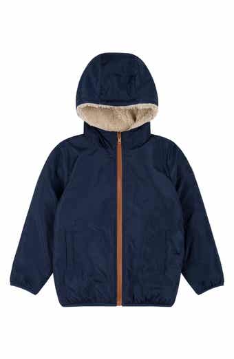 Kids' Reversible Water Resistant Hooded Jacket