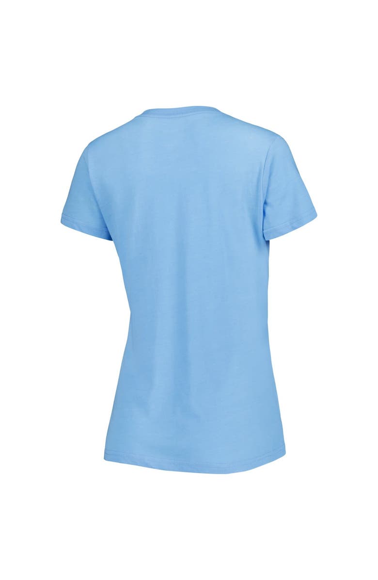 G-III 4HER BY CARL BANKS Women's G-III 4Her by Carl Banks Light Blue Kevin Harvick Bump & Run V-Neck T-Shirt, Alternate, color, 