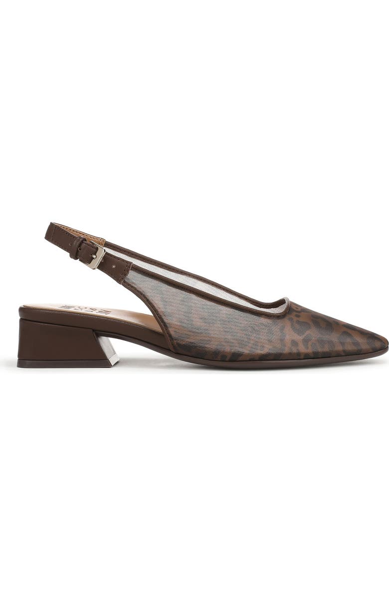 Naturalizer Ginger Slingback Mesh Pump, Alternate, color, Leopard Print Mesh