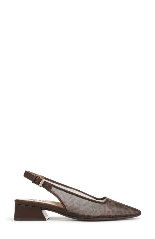 Naturalizer Ginger Slingback Mesh Pump In Brown