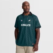 FANATICS Men's Fanatics Midnight Green/Black Philadelphia Eagles Homerun Raglan V-Neck Polo