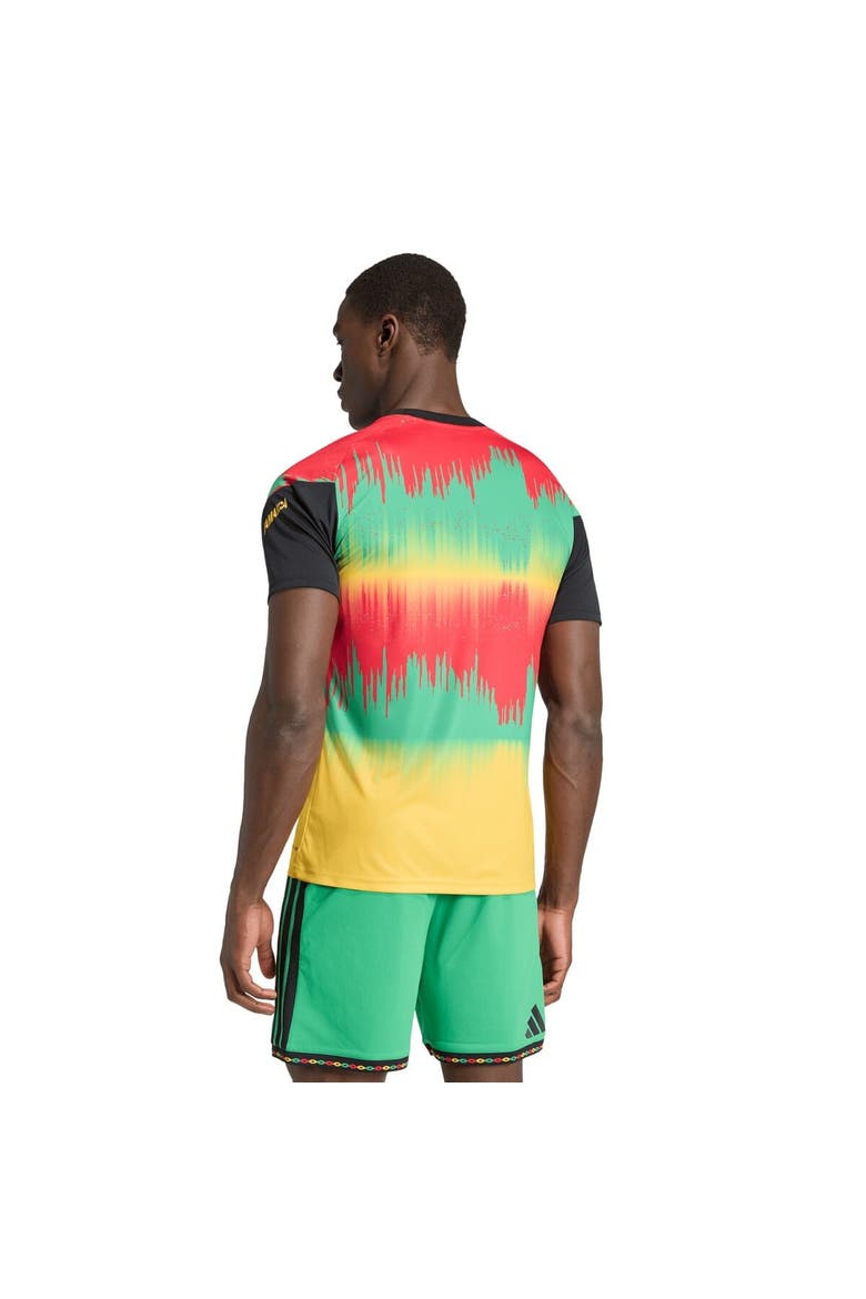 Men's adidas Green Jamaica National Team 2026 Pre-Match Training Jersey, Alternate, color, Green
