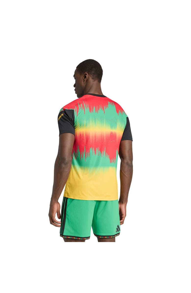 adidas Men's adidas Green Jamaica National Team 2026 Pre-Match Training Jersey, Alternate, color, Green