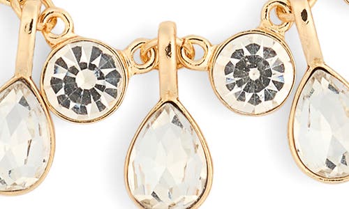 Nordstrom Rack Crystal Teardrop Necklace
