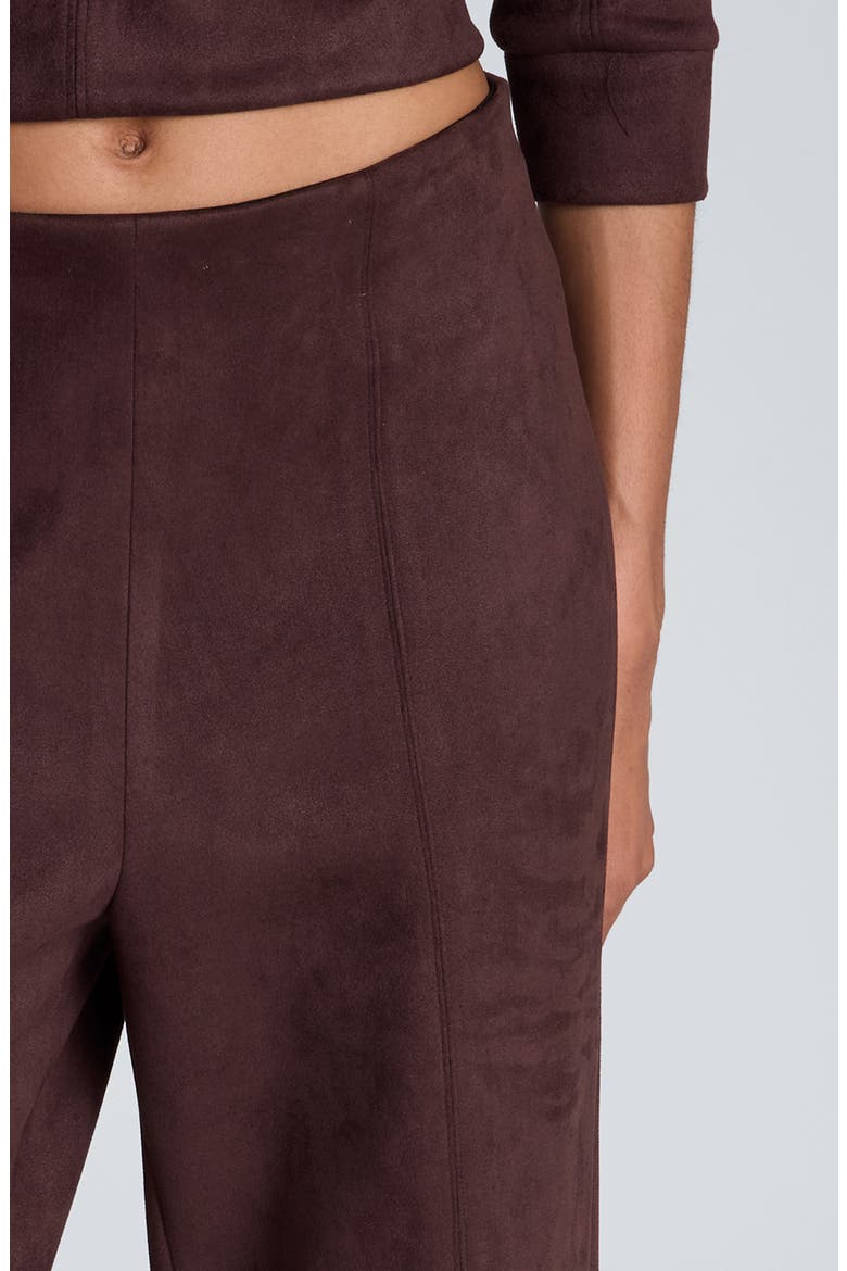 Hollywood High Waist Wide Leg Pants, Alternate, color, MEDIUM BARK