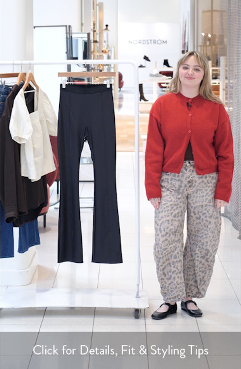 Body High Waist Flare Pants, sales video thumbnail