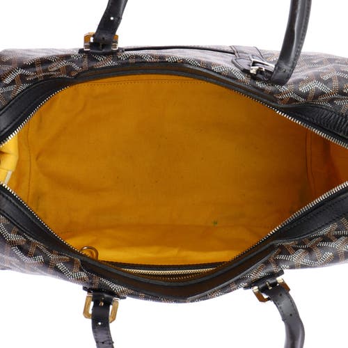 Pre-owned Goyard  Goyard Boeing Travel Bag Coated Canvas 30 In Pattern