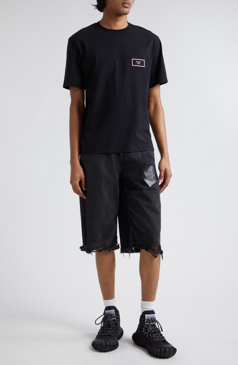 Martine Rose Classic Logo Cotton T-Shirt, Alternate, color, 