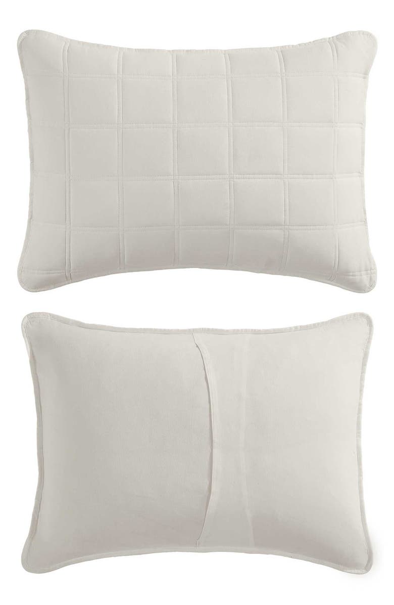 Kenneth Cole Reaction Stonewashed Solid Quilt & Sham Set, Alternate, color, Light Beige