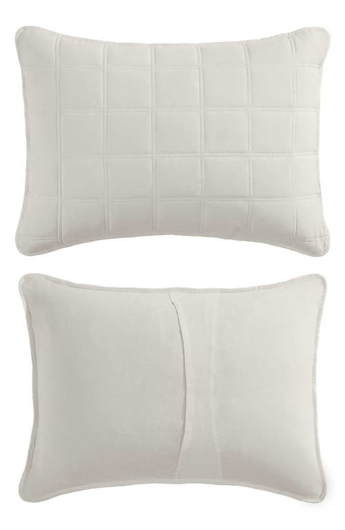 Kenneth Cole Reaction Stonewashed Solid Quilt & Sham Set In Sand