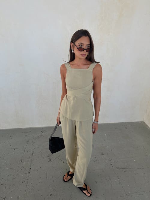Weworewhat Wrap Top