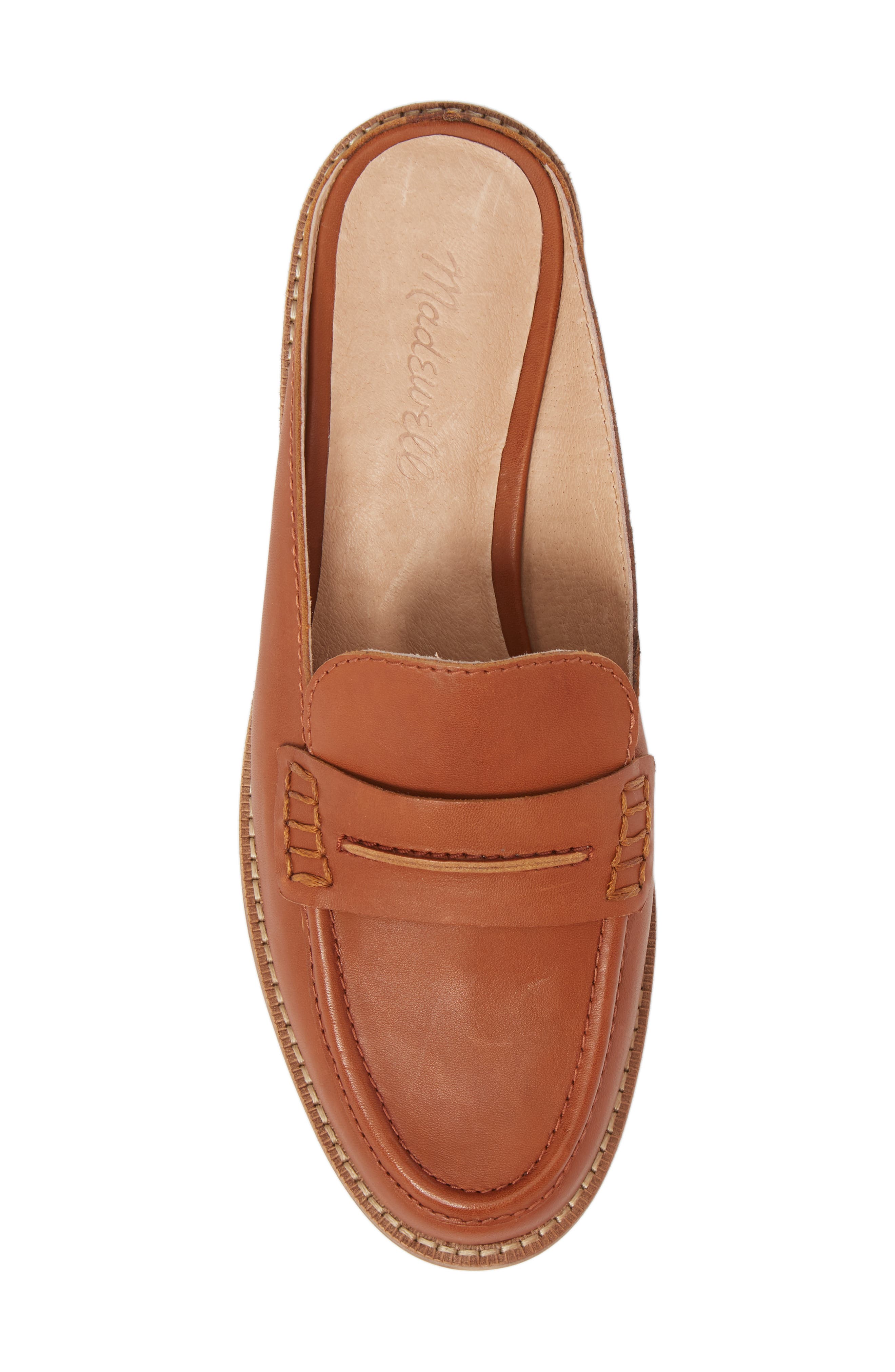 The Elinor Loafer Mule, Alternate, color, DUSTY CLAY SUEDE