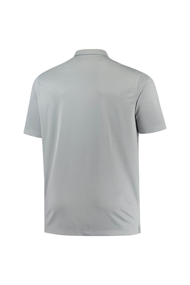 Men's Nike Heathered Gray Michigan State Spartans Big & Tall Performance Polo, Alternate, color, Gray