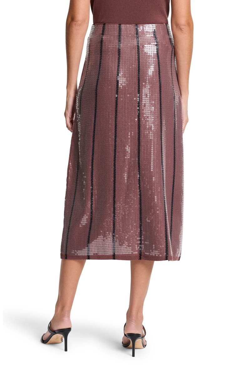 Sequin A-Line Skirt, Alternate, color, CHAI
