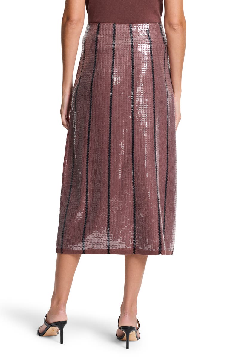 NIC+ZOE Sequin A-Line Skirt, Alternate, color, Chai