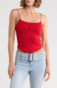 Madden Girl Emma Lace Camisole